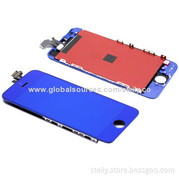 Color Electroplated LCD Touch Screen Digitizer Assembly for iPhone 5